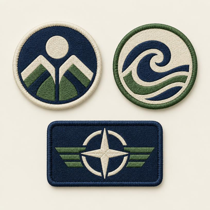 Embroidered patches & accessories